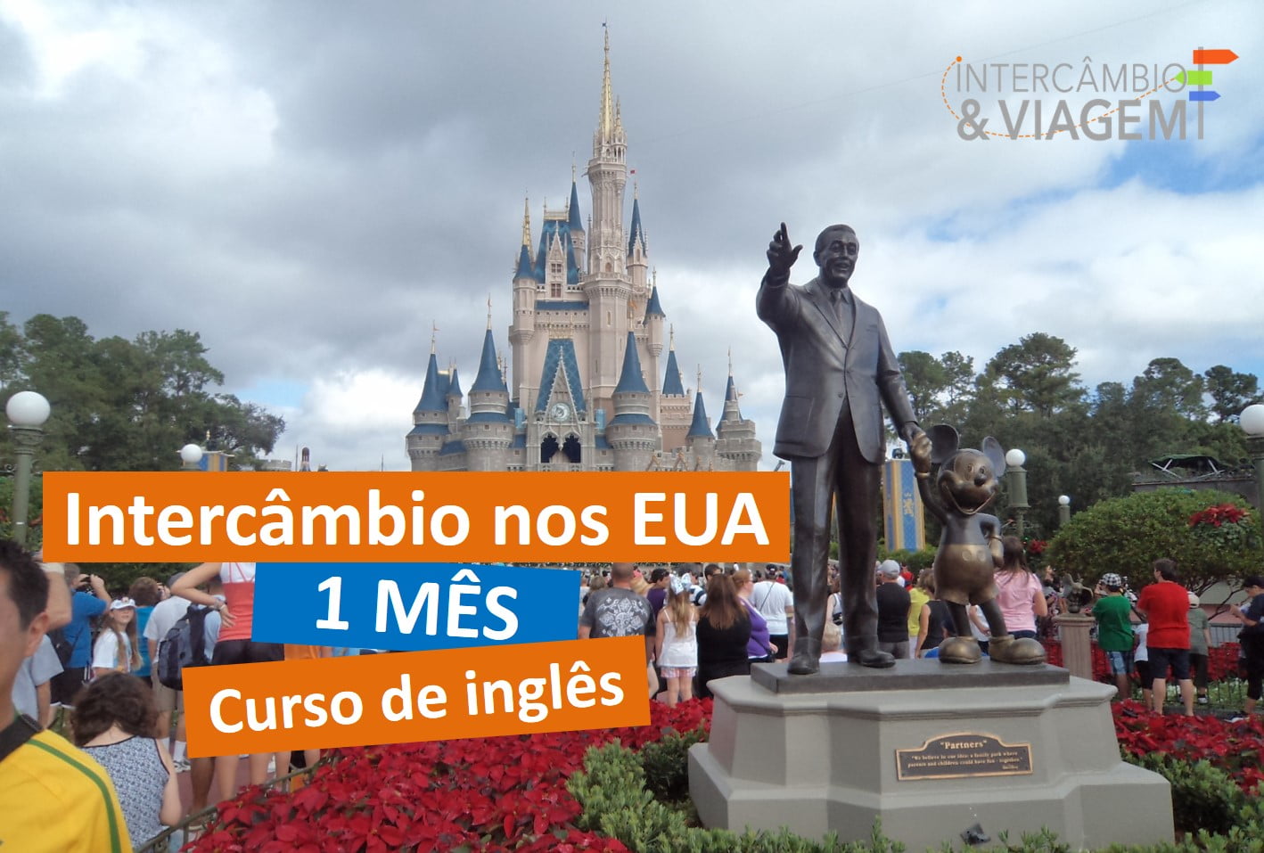 Quanto custa um intercâmbio nos EUA 1 mês de curso de inglês I V