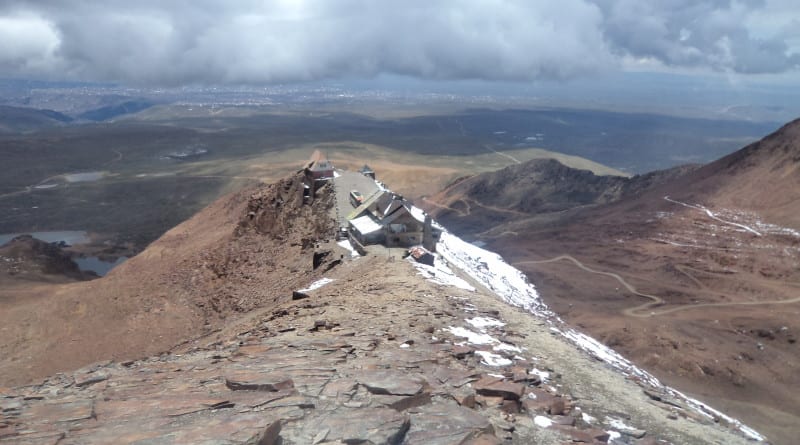 Monte Chacaltaya, próximo a La Paz. Bolívia