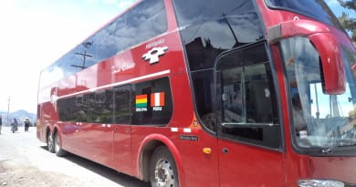 Ônibus de Puno(Peru) a Copacana(Bolívia)