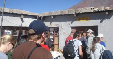 Imigração da Bolívia na saída do Atacama 1