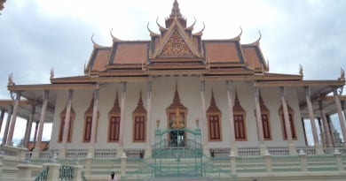 Silver Pagoda em Phnom Penh, Camboja