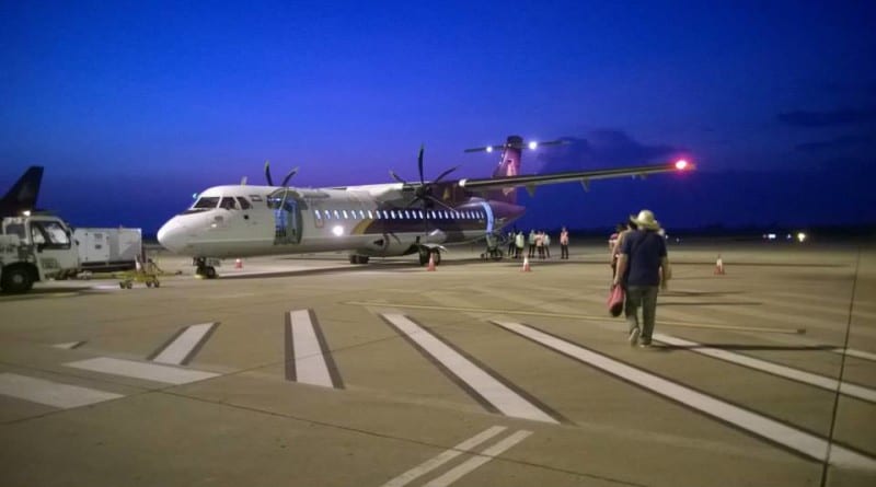 Avião no Camboja