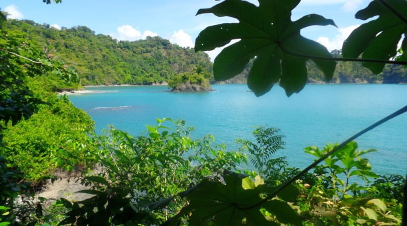 Vista da Playas Gemelas a partir da Punta Catedral - Manuel Antônio, Costa Rica
