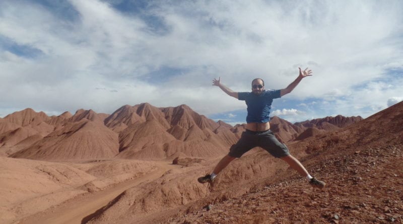 El Arenal, próxima ao Tolar Grande em Salta no norte da Argentina