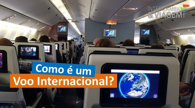 Como é um voo internacional