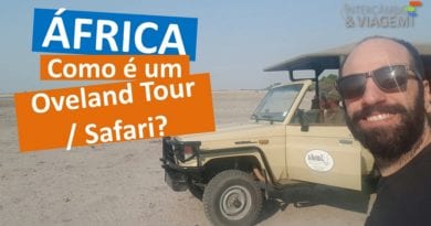 Como é um Overland Tour - Excursão de Safari na África