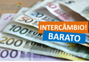 Intercâmbio Barato - Notas de dolar e euro
